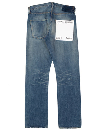 Visvim Social Sculpture 01 Slim DMGD-44