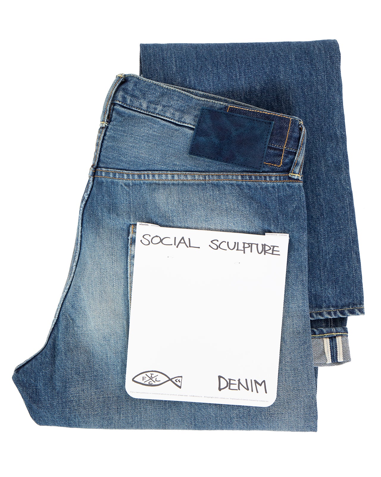 Visvim Social Sculpture 01 Slim DMGD-44