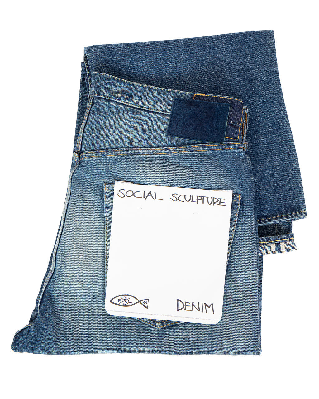 Visvim Social Sculpture 01 Wide DMGD-44