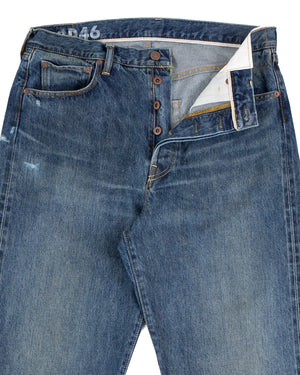 Visvim Social Sculpture 01 Wide DMGD-46 - Pancho and Lefty