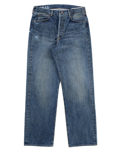 トモvisvim デニム Visvim Social Sculpture 01 Wide DMGD-46 - Pancho and Lefty
