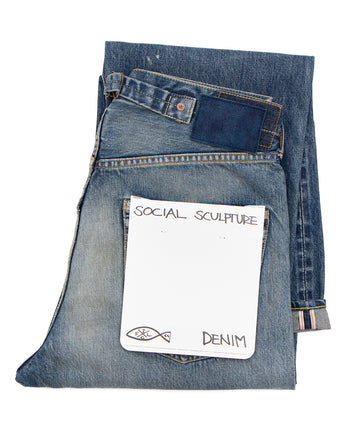 Visvim Social Sculpture 01 Wide DMGD-47