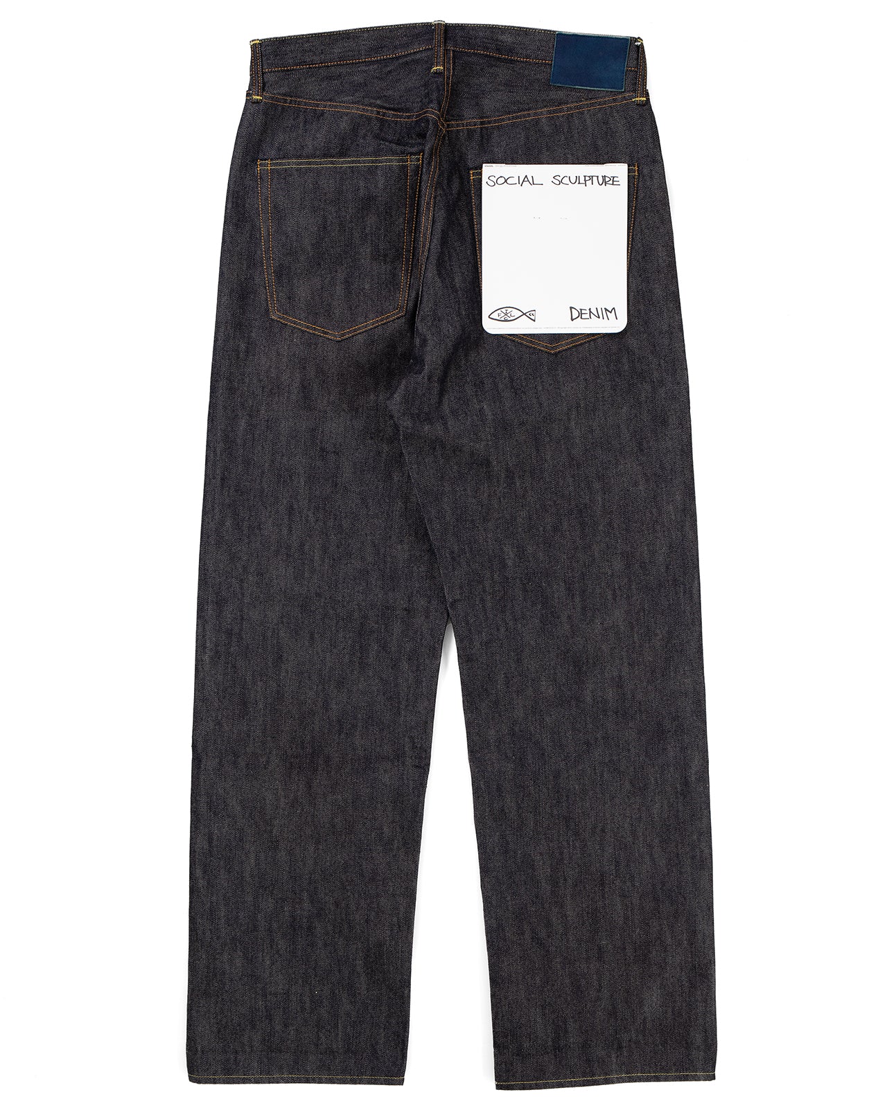 Visvim Social Sculpture 01 Wide Raw - Pancho and Lefty – Pancho