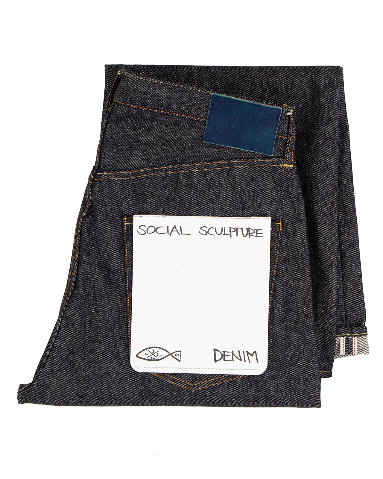 Visvim Social Sculpture 01 Wide Raw - Pancho and Lefty – Pancho