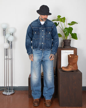 Visvim Social Sculpture 01 Ex Wide DMGD-43 - Pancho and Lefty