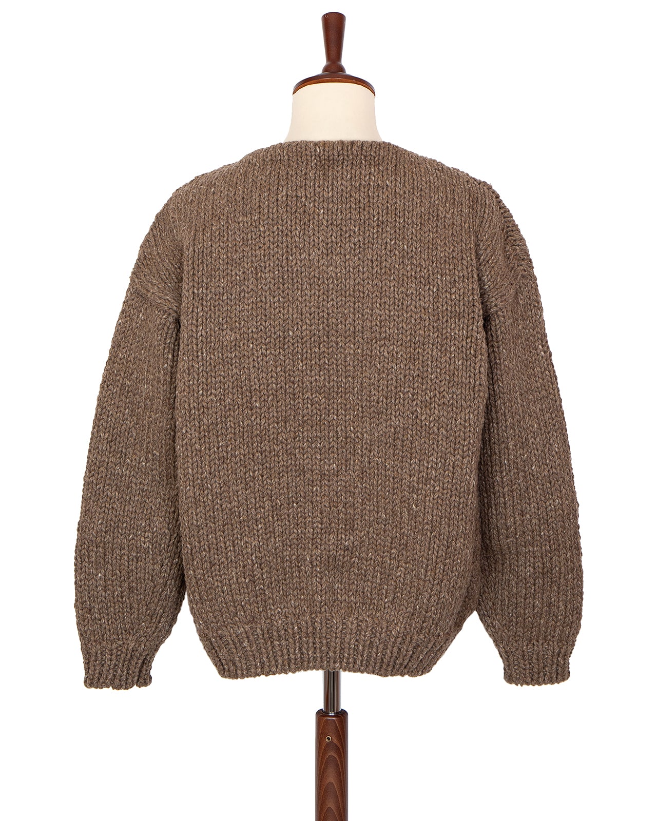 Visvim Amplus Boatneck Hand Knit,  Brown