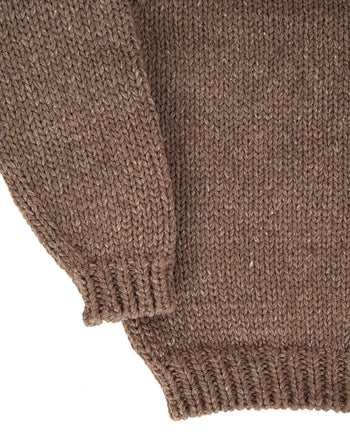 Visvim Amplus Boatneck Hand Knit,  Brown