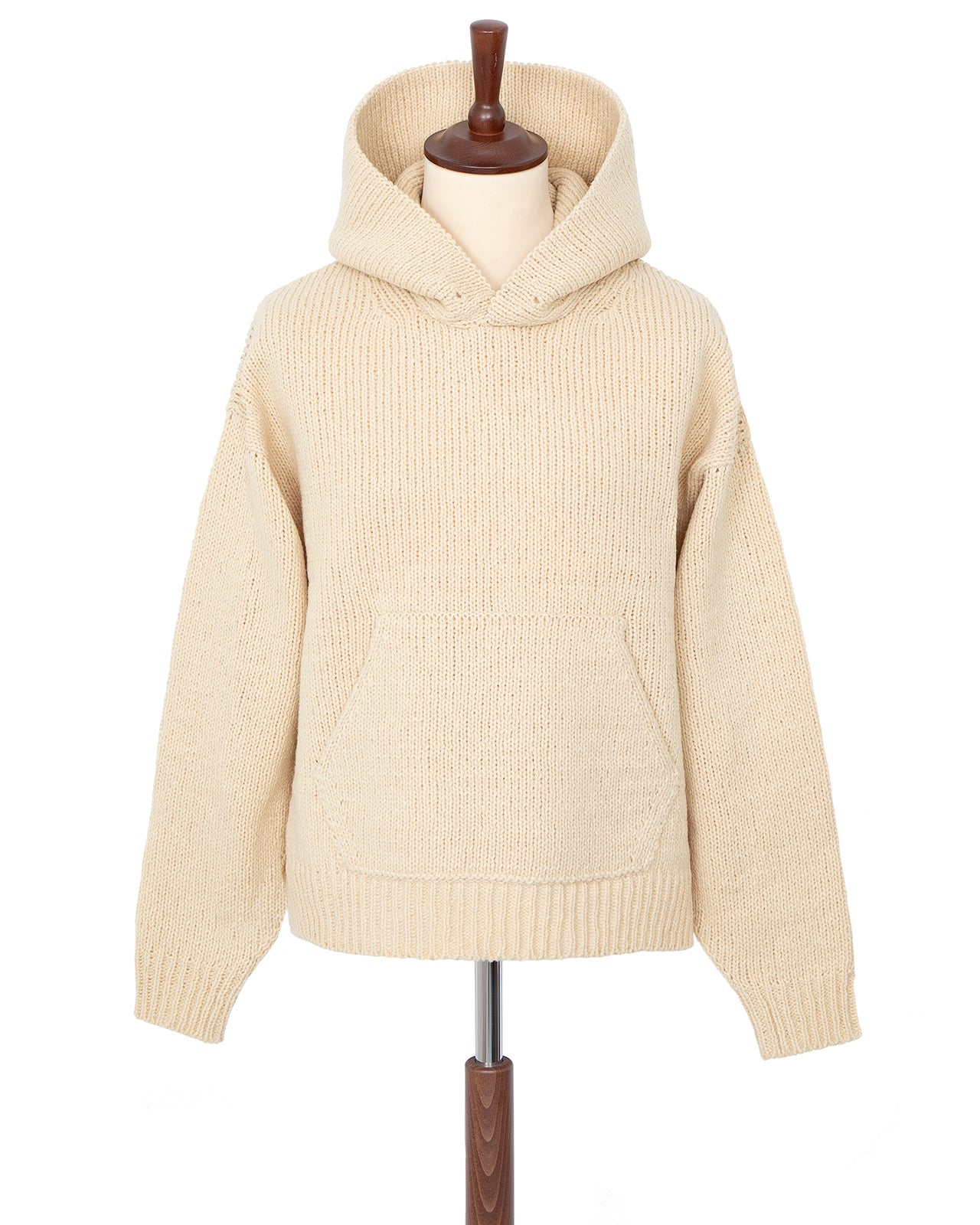 Visvim Amplus SB Knit Hoodie P.O. Ivory – Pancho And Lefty