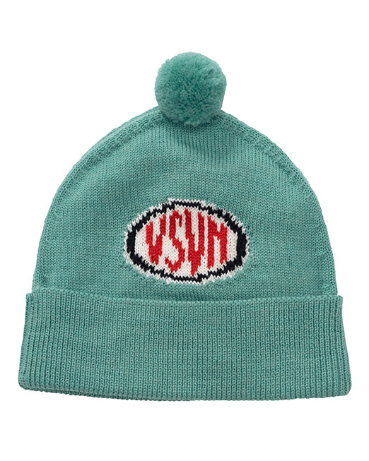 Visvim Knit Beanie (Wool), Lt. Green