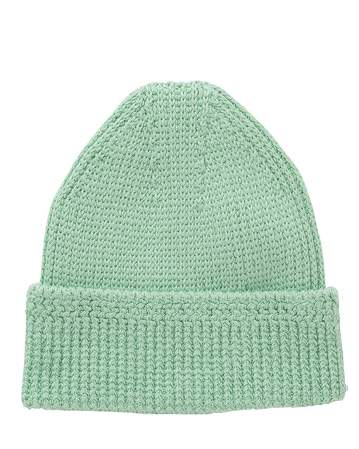 Visvim Knit Beanie (Cotton), Lt Green