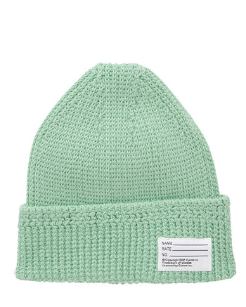 Visvim Knit Beanie (Cotton), Lt Green