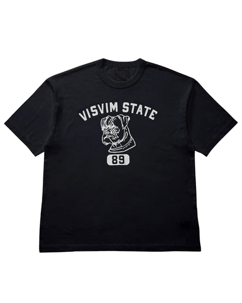 Visvim Jumbo Tee S/S 89 DMGD, Black – Pancho And Lefty - Online Store