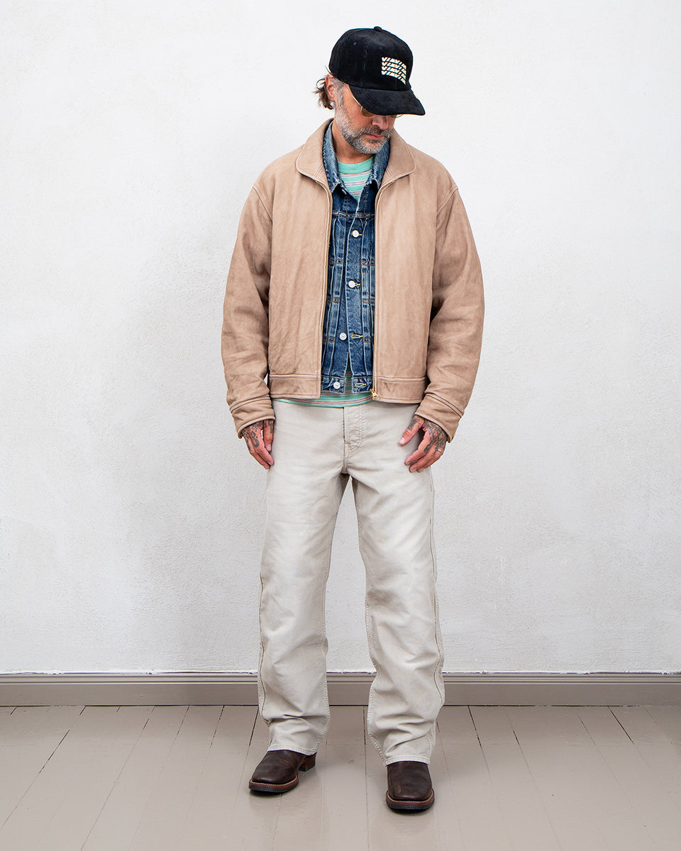 Visvim Fluxus 01 Wide G.Cords, Beige