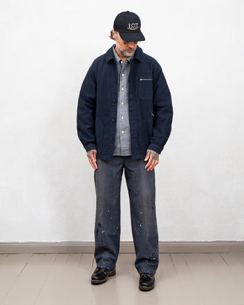 Visvim ICT Eclair Coverall G.Cords, Black