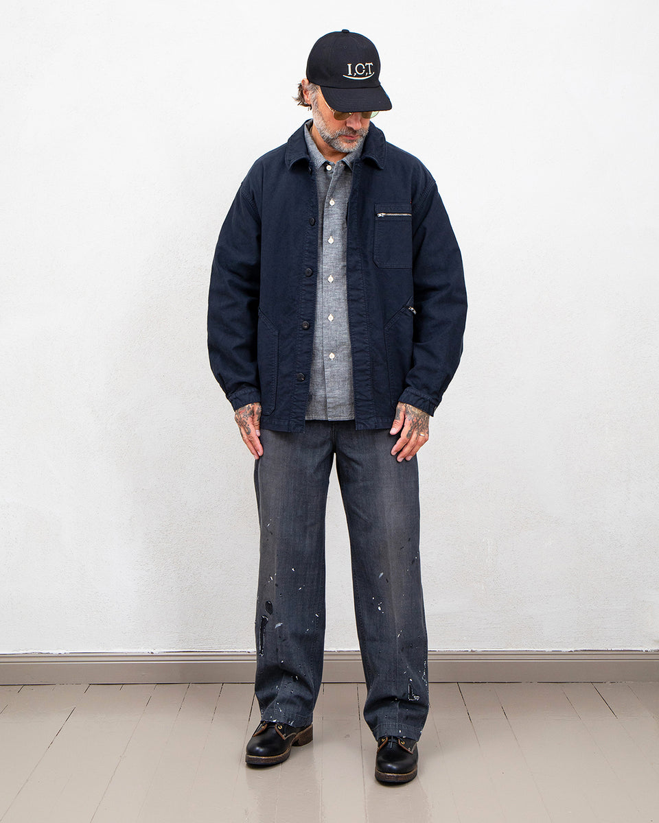 Visvim ICT Eclair Coverall G.Cords, Black