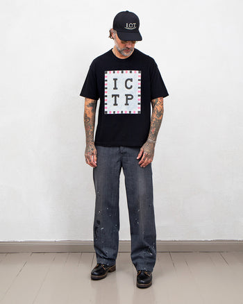 Visvim ICT Jumbo Tee S/S, Black