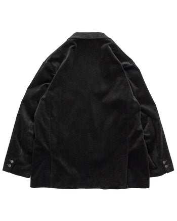 Visvim Burnstone Blazer Ridge Cords, Black