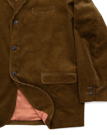 Visvim Burnstone Blazer Ridge Cords, Brown