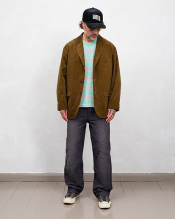 Visvim Burnstone Blazer Ridge Cords, Brown