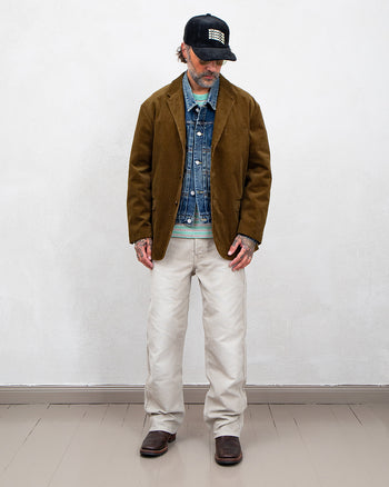Visvim Burnstone Blazer Ridge Cords, Brown