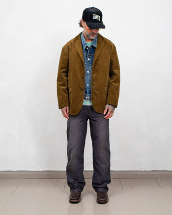 Visvim Burnstone Blazer Ridge Cords, Brown