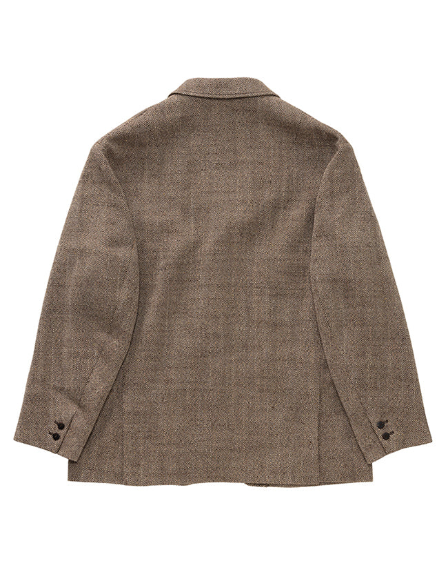 Visvim Burnstone Blazer Tweed, Brown