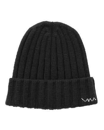 Visvim Knit Cap (Cashmere), Black