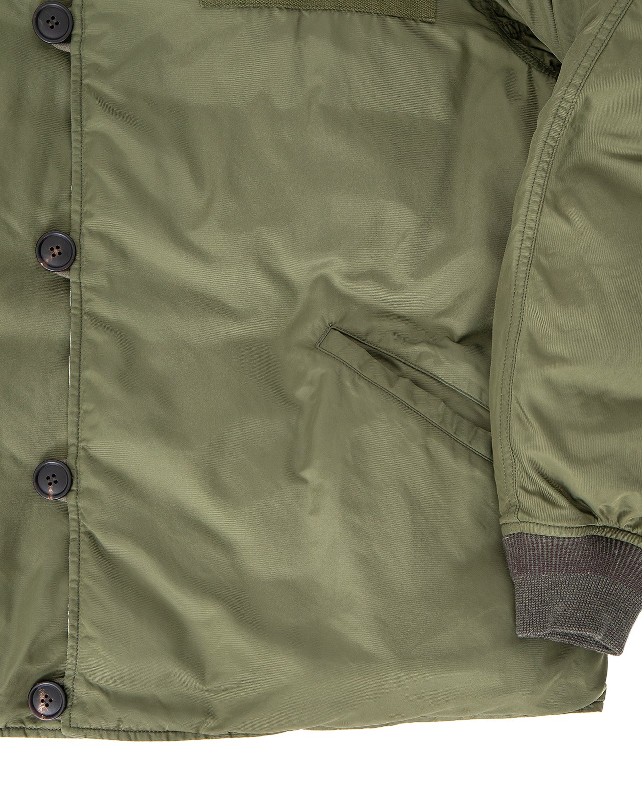 Visvim Corps Down Jacket, Green