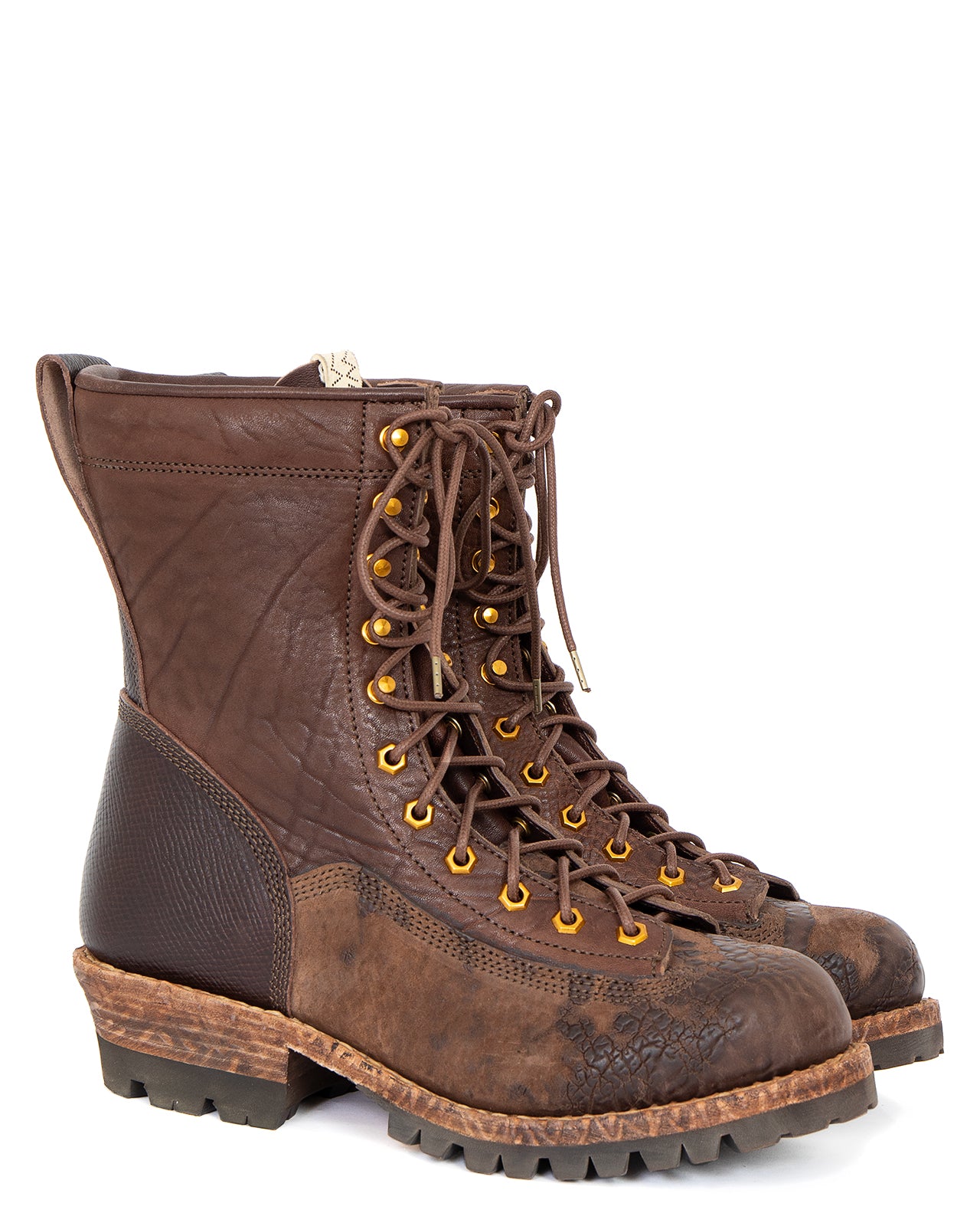 Visvim Cossack Boots-Folk, Dark Brown