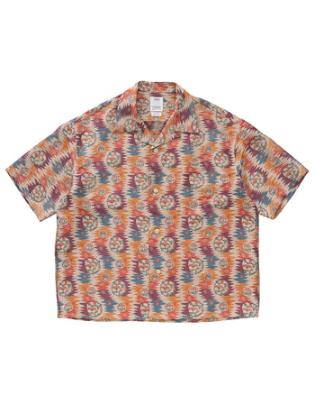 Visvim Crosby Shirt S/S, Jacquard (Silk)