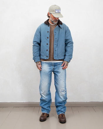 Visvim Deckhand Jacket G.cords, Blue