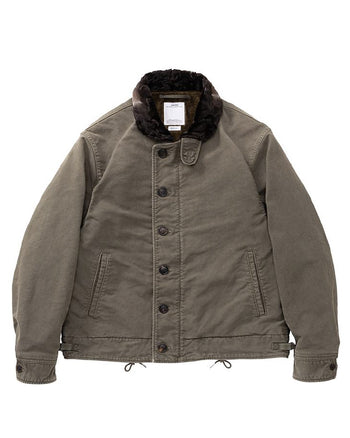 Visvim Deckhand Jacket G.cords, Olive