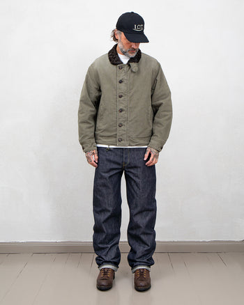 Visvim Deckhand Jacket G.cords, Olive
