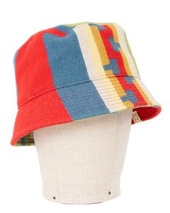 Visvim Dome Bucket Hat, Red