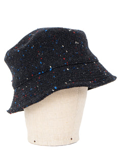 Visvim Dome Bucket Hat, Black