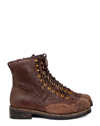 Visvim Dunson Boots-Folk, DK.Brown