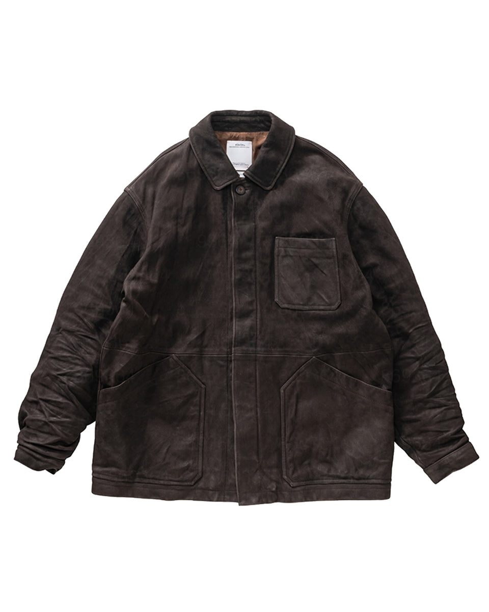 Visvim Eclair Coverall IT, DK.Brown
