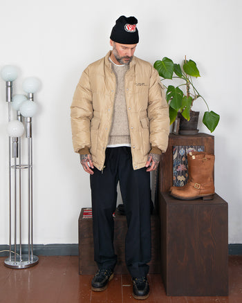 Visvim Elias Down Jacket, Beige