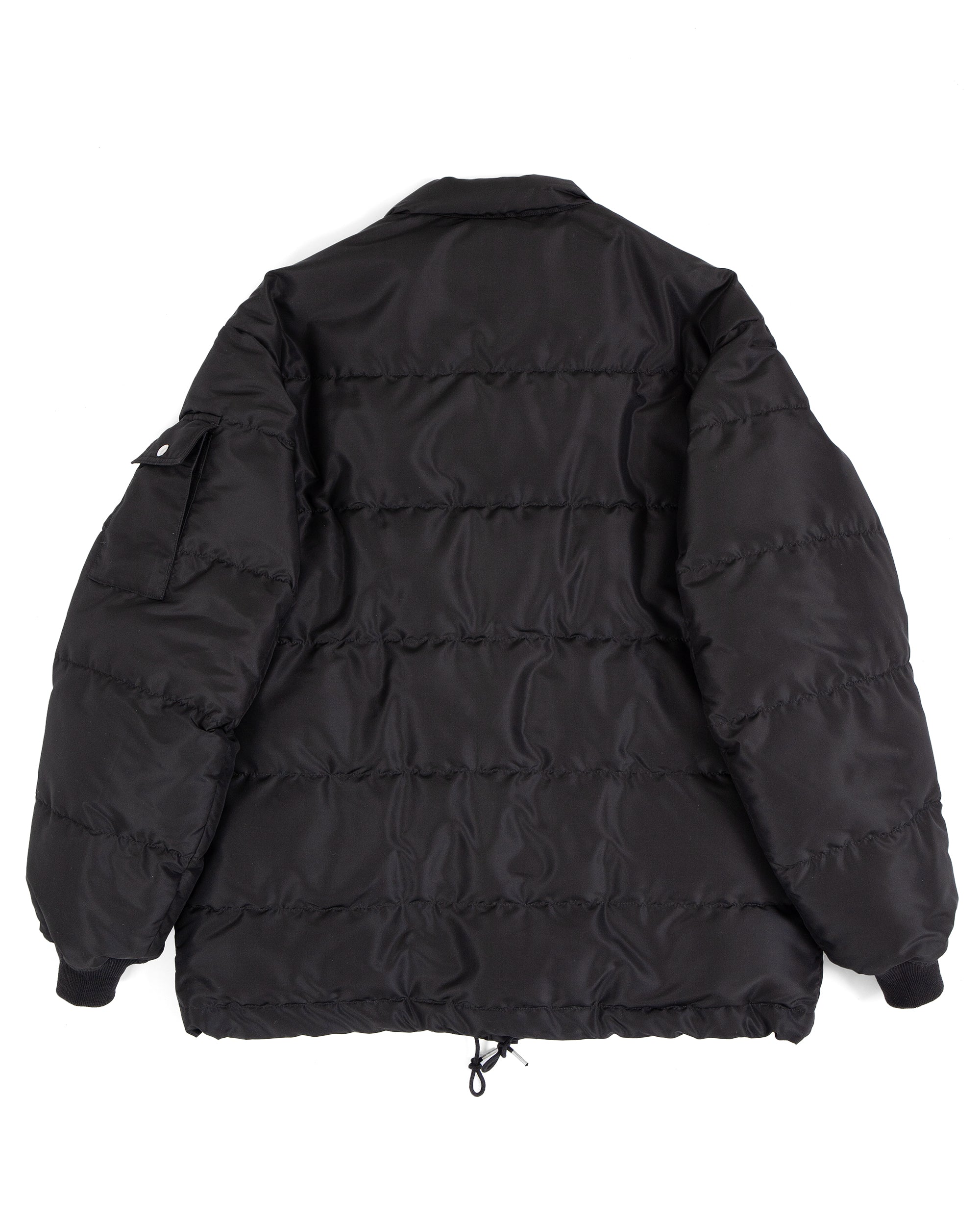 Visvim Elias Down Jacket, Black - Pancho and Lefty Online Store