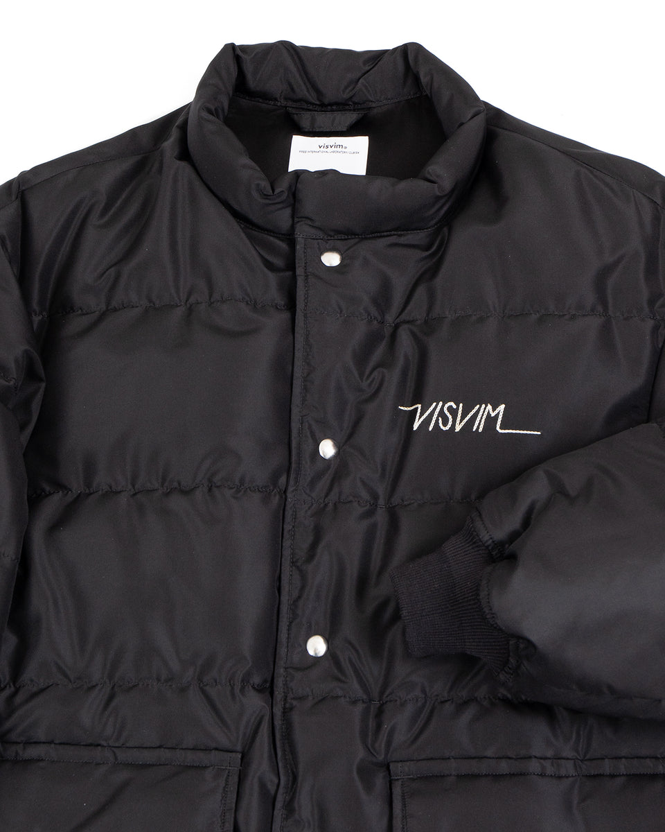 Visvim Elias Down Jacket, Black - Pancho and Lefty Online Store
