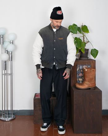 Visvim Varsity Era Down Jacket, Black