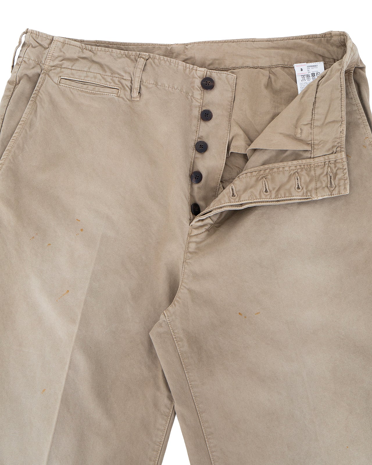 Visvim Field Chino Pants, Damaged Beige