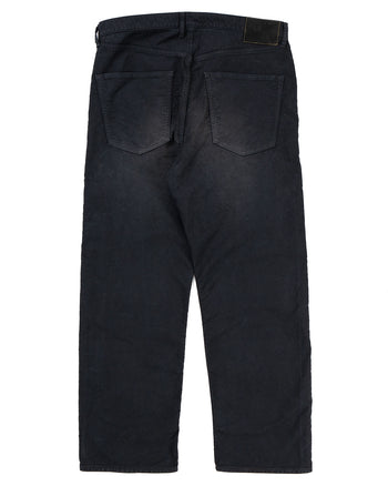 Visvim Fluxus 01 Wide G.Cords, Black