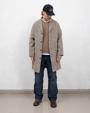Visvim Hammons Coat Tweed, Brown