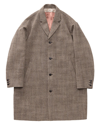 Visvim Hammons Coat Tweed, Brown