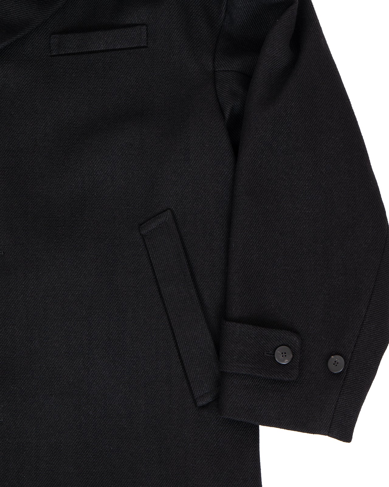 Visvim Hammons Coat, Black