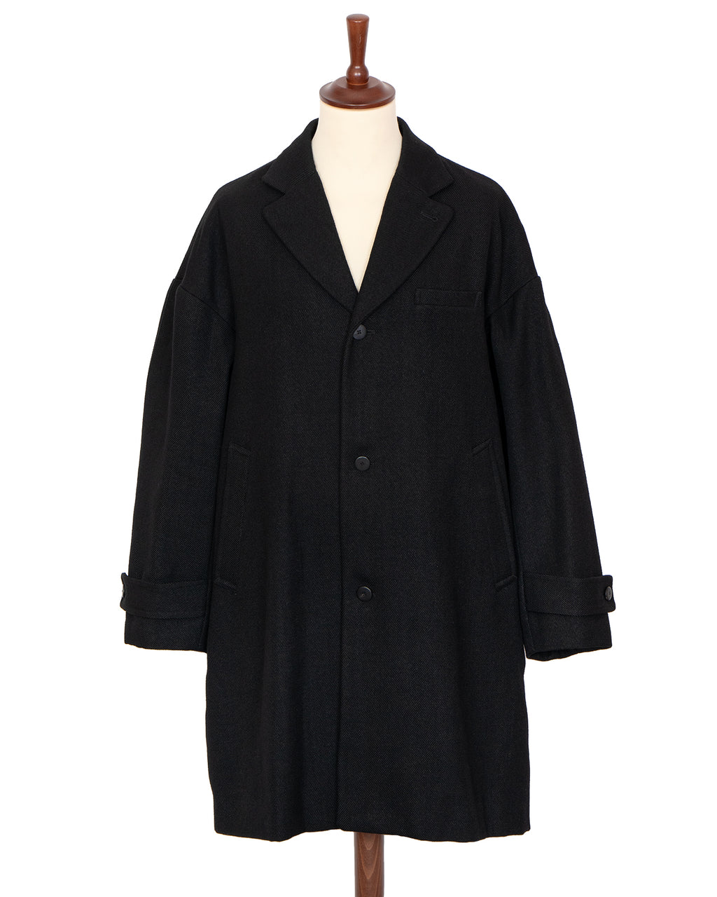 Visvim Hammons Coat, Black