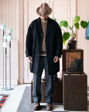 Visvim Hammons Coat, Black