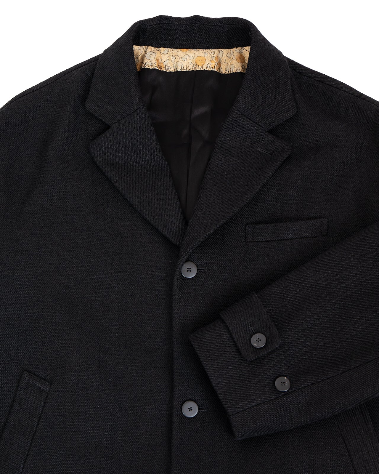 Visvim Hammons Coat, Black