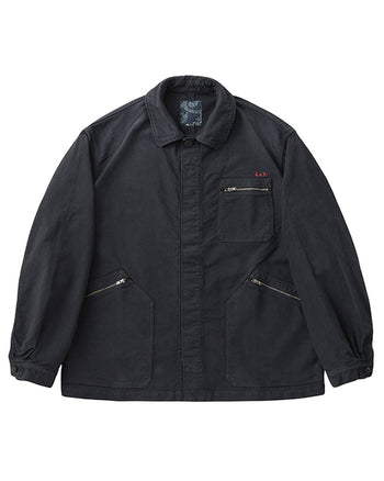Visvim ICT Eclair Coverall G.Cords, Black